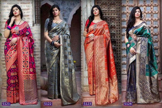 Subhvastra Rajwadi Vol 1 Exclusive Designer Banarasi Silk Festival Wear Saree Collection 